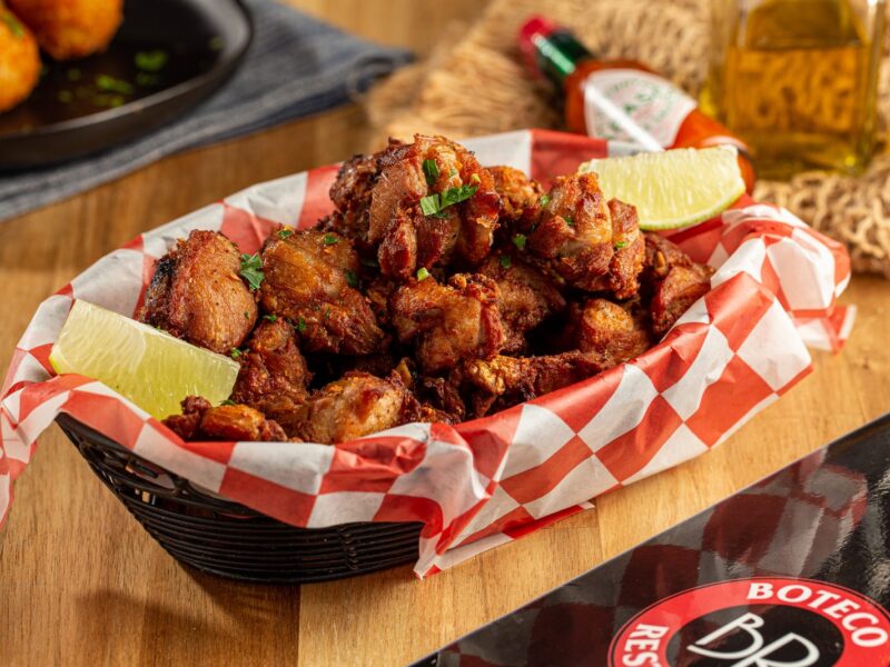 Brazilian Fried Chicken Bites (Frango à Passarinho) served at Boteco Restaurant