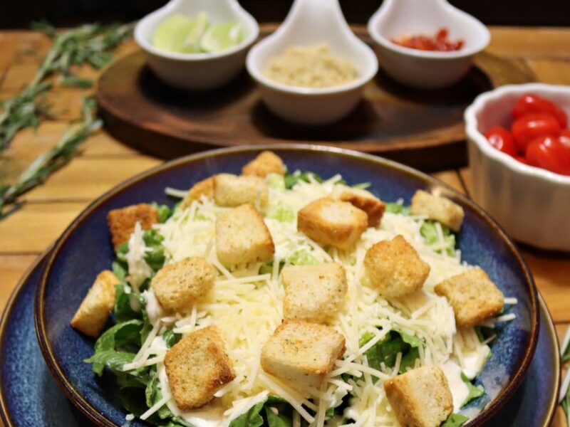 Caesar Salad (Salada Caesar) served at Boteco Restaurant