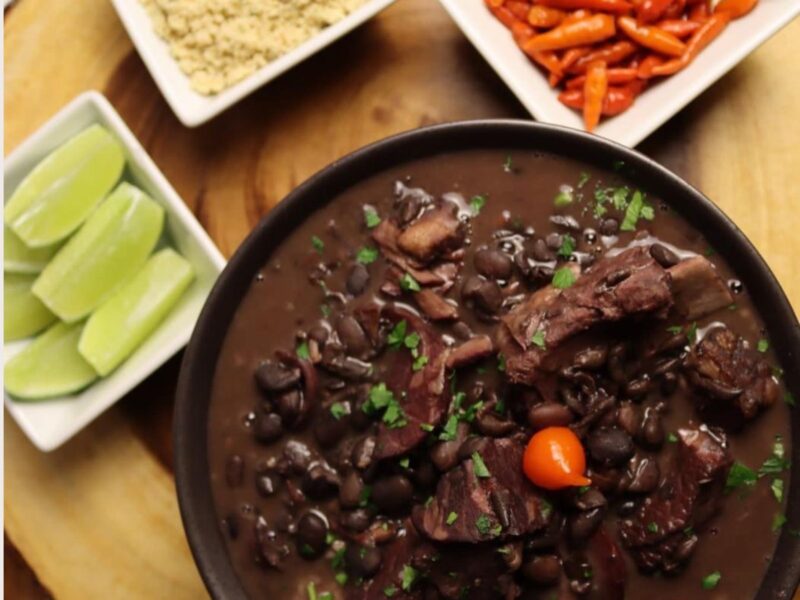 Feijoada — Brazilian black bean and pork stew