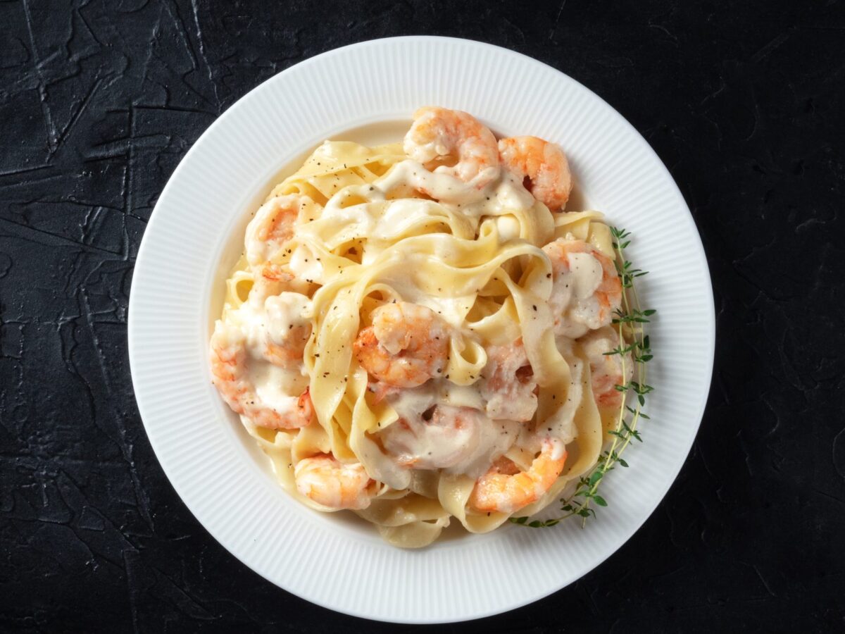 Fettuccine Alfredo served at Boteco Restaurant