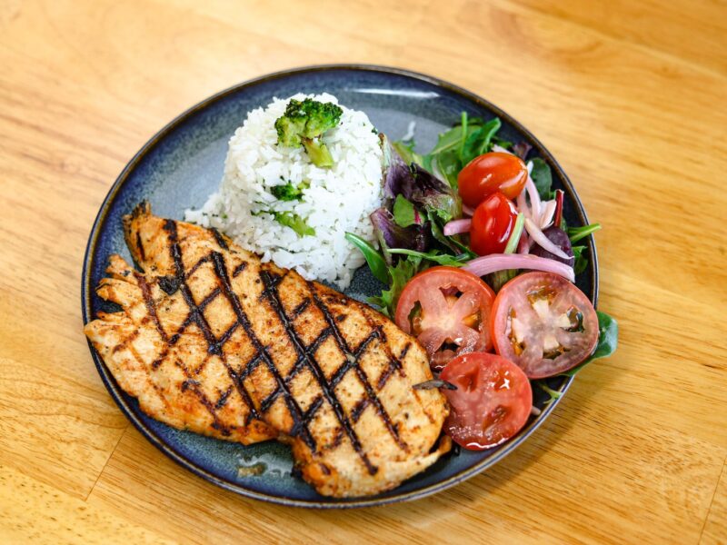 Grilled Chicken (Frango Grelhado) served at Boteco Restaurant