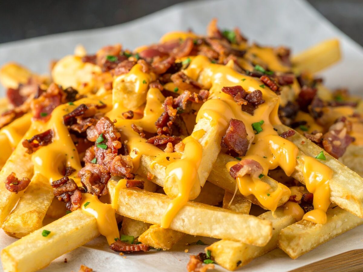 Loaded Fries (Batata Frita Especial) served at Boteco Restaurant