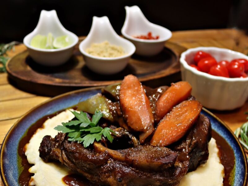 Ossobuco — braised beef shank